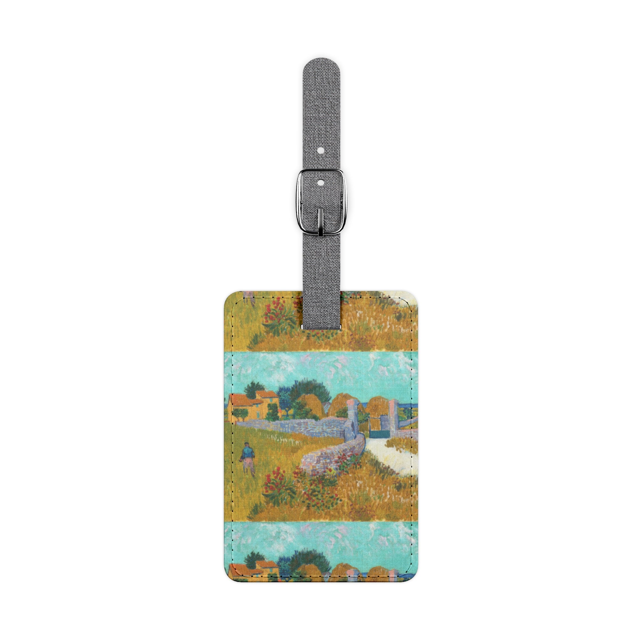 Artistic Luggage Tag for Travelers - Personalized Travel Accessory and Vacation Essential Gift - Rosetta Creative Boutique